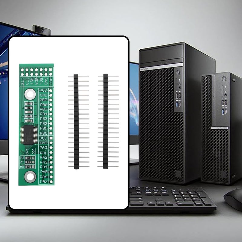 Create idea لوحة توسيع دبابيس IO 16-قناة واجهة I2C إدخال وإخراج MCP23017-E/SS لجهاز ألعاب الكمبيوتر - Image 4